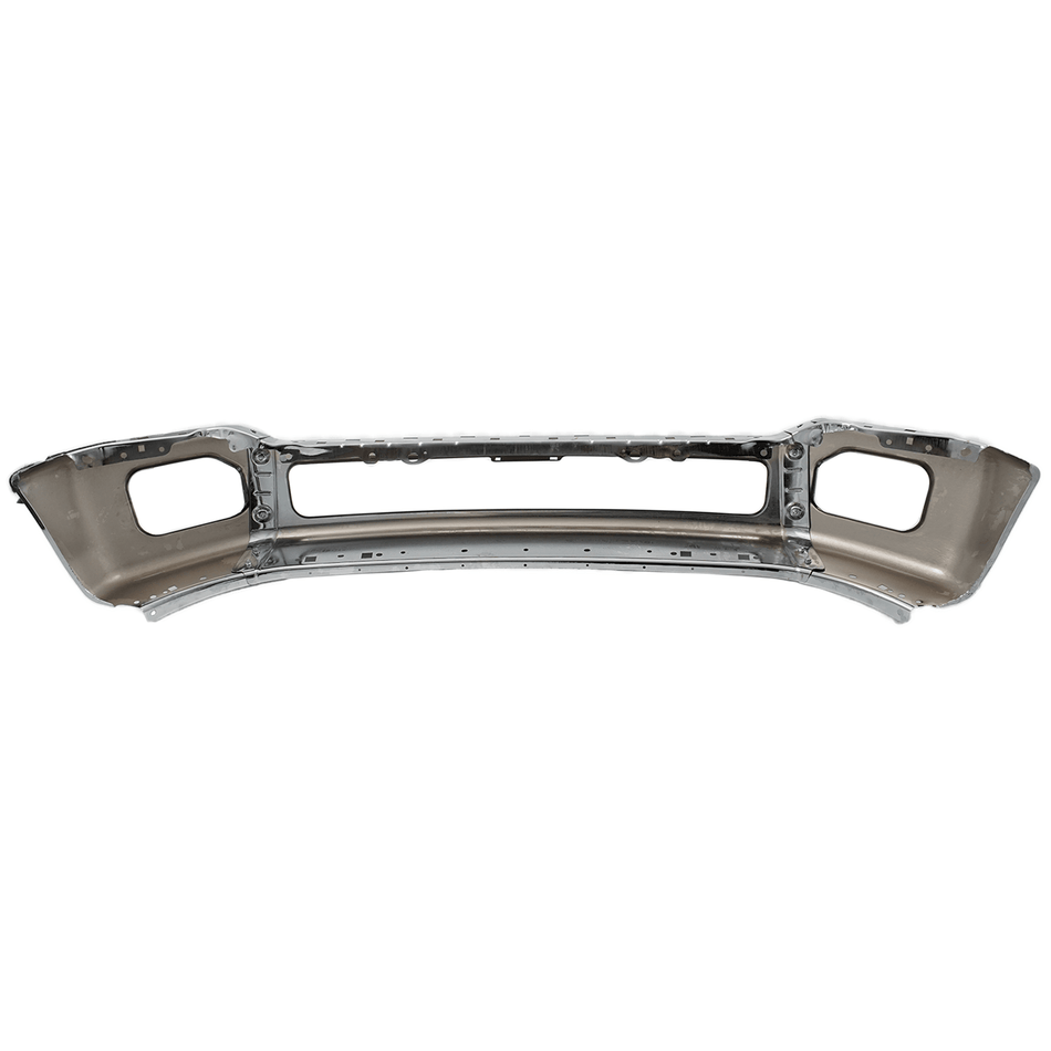 Fit For Ford F250 F350 Super Duty 11-16 Chrome Front Bumper Face Bar w/ Fog Hole