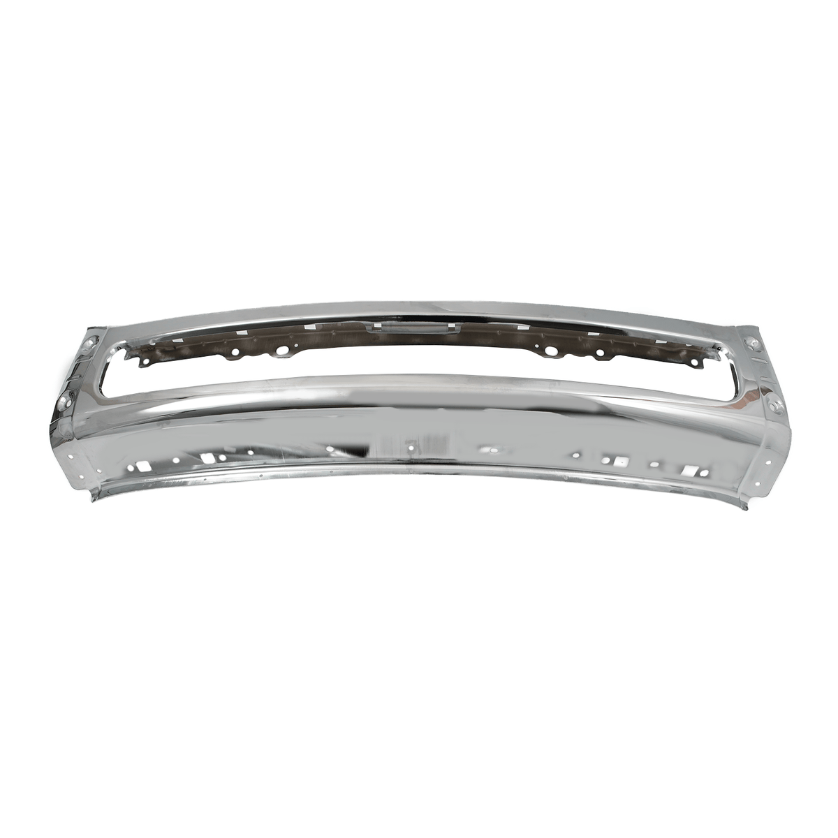 Fit For Ford F250 F350 Super Duty 11-16 Chrome Front Bumper Face Bar w/ Fog Hole