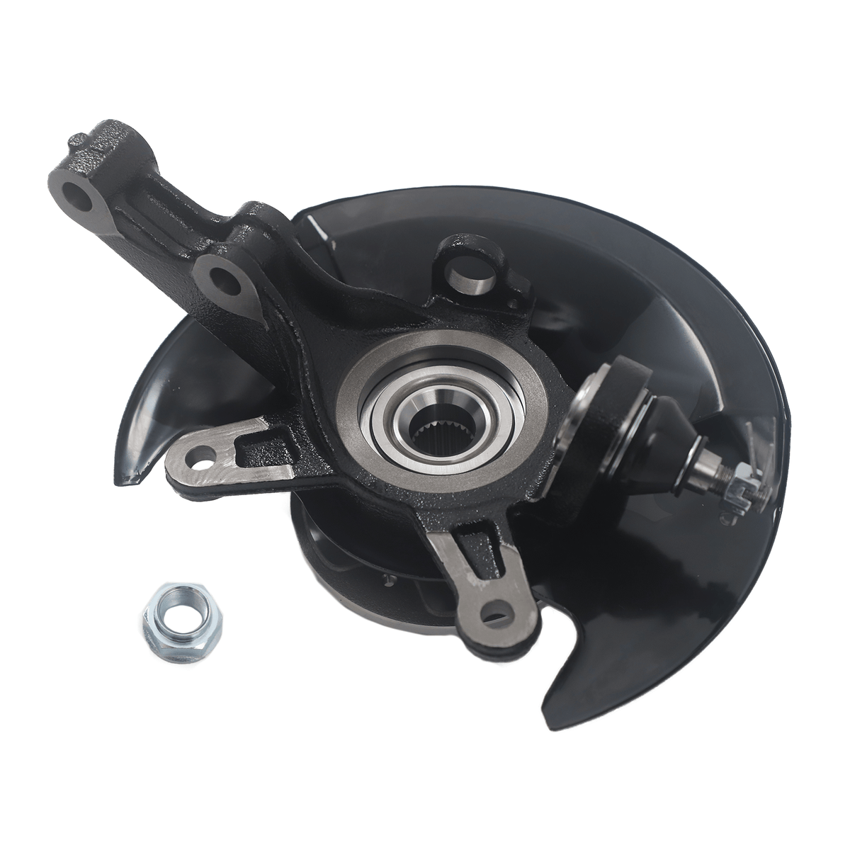 Fit for Ford Focus 00-04 Left Front Steering Knuckle Wheel Hub Bearing Assembly