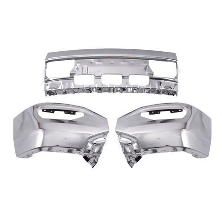 Fit For GMC Sierra 1500 2016 2017 2018 Front Bumper Chrome Face Bar