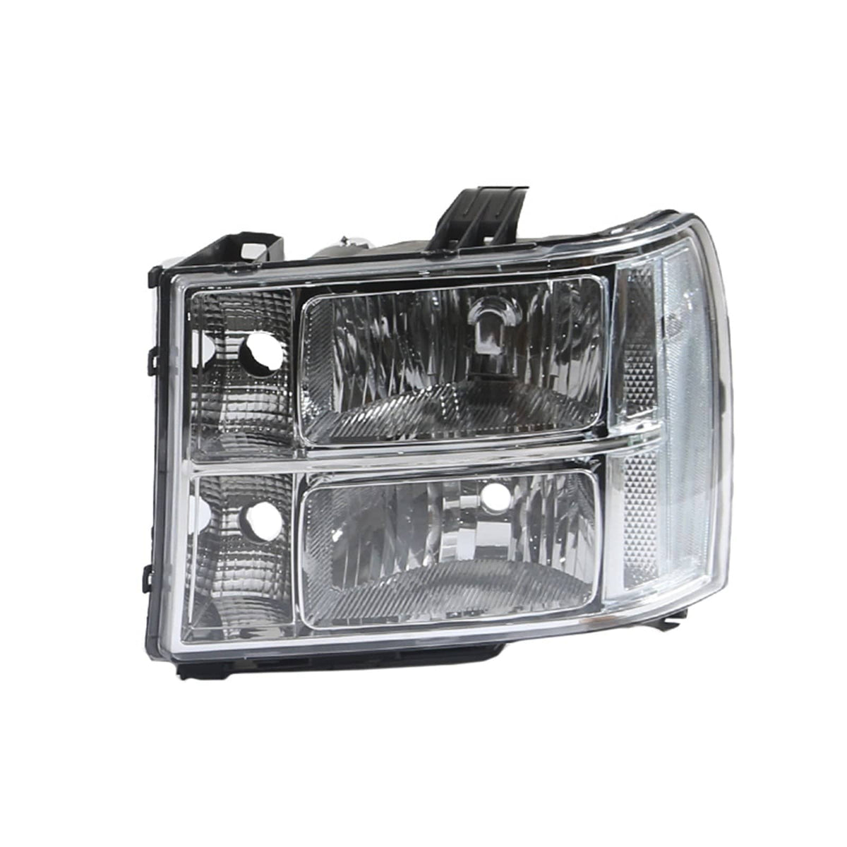 Fit For GMC Sierra 1500 2500HD 3500HD 07-2014 Headlight Headlamps Chrome Housing