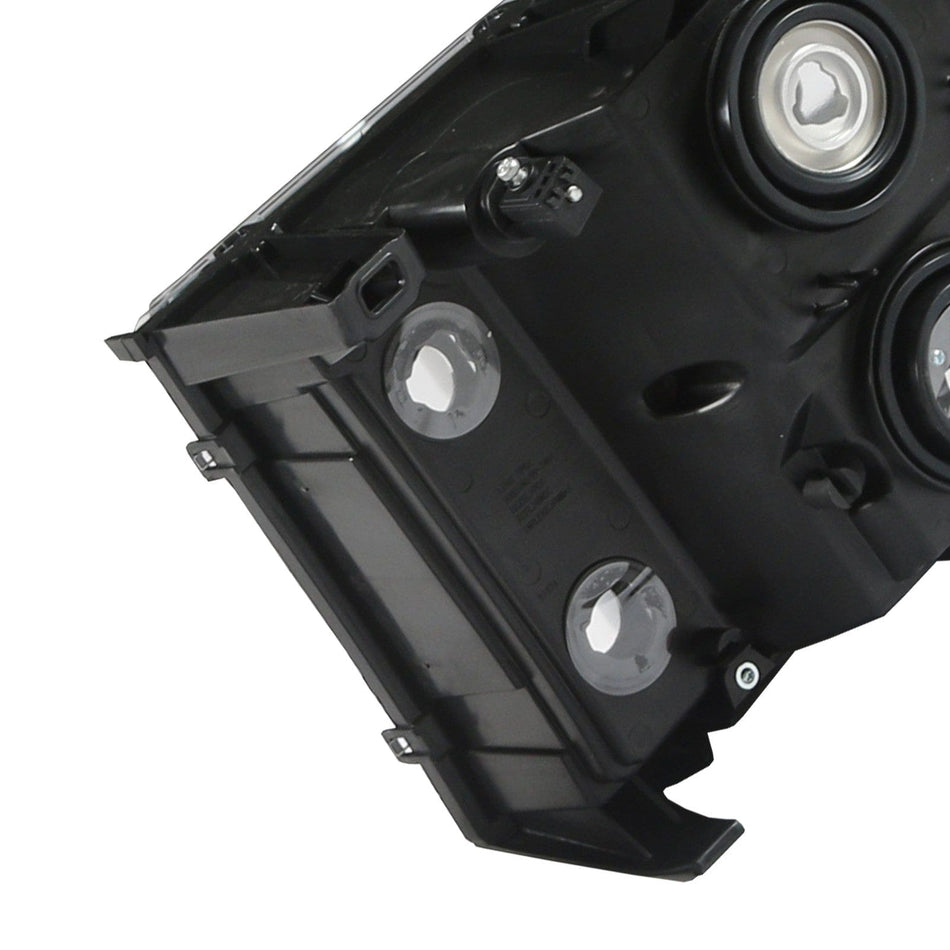 Fit For GMC Sierra 1500 2500HD 3500HD 07-2014 Headlight Headlamps Chrome Housing