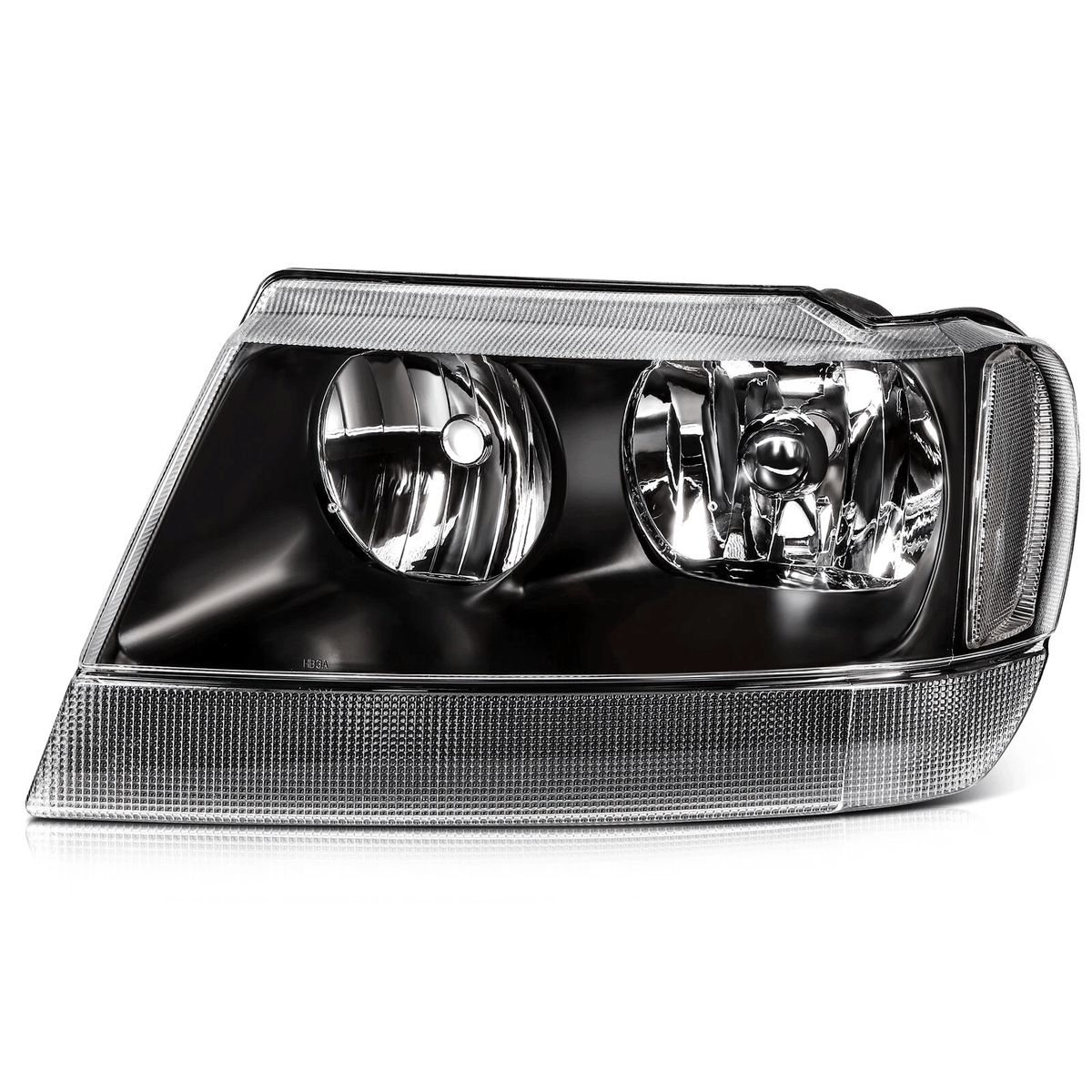 Fit For Jeep Grand Cherokee 99-04 Black Housing Headlights Assembly Left Right