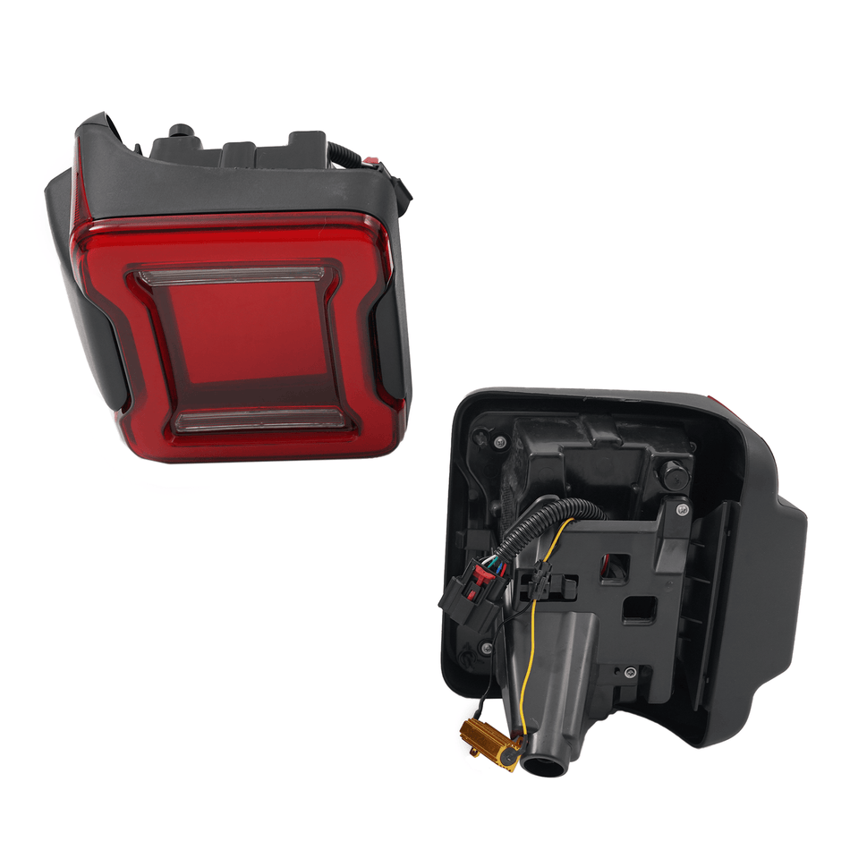 Fit For Jeep Wrangler JL 2018-2023 LED Tail Light w/Turn Signal Lamp