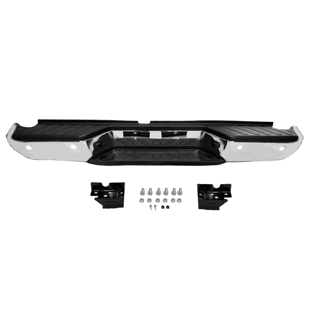 Fit for Nissan Frontier 13-21 Step Pad Rear Step Bumper Assembly w/ Sensor hole