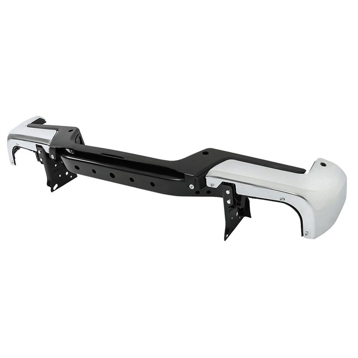 Fit For Toyota Tacoma 2016-2023 Rear Bumper Assembly Chrome w/ Sensor Holes