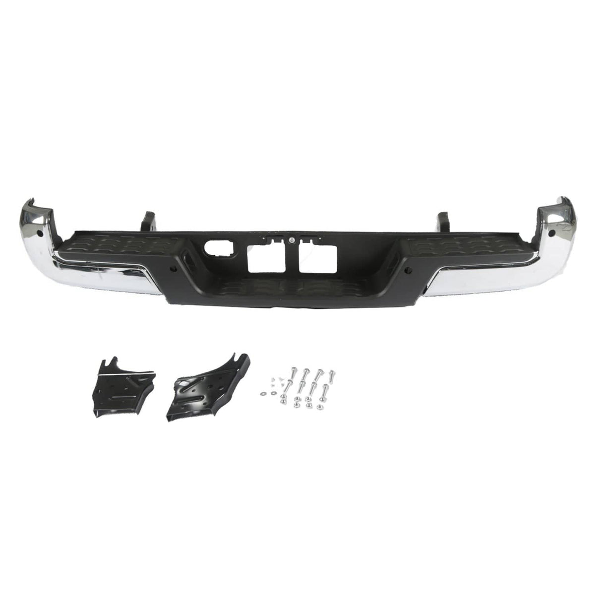 Fit For Toyota Tacoma 2016-2023 Rear Bumper Assembly Chrome w/ Sensor Holes