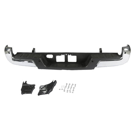 Fit For Toyota Tacoma 2016-2023 Rear Bumper Assembly Chrome w/ Sensor Holes