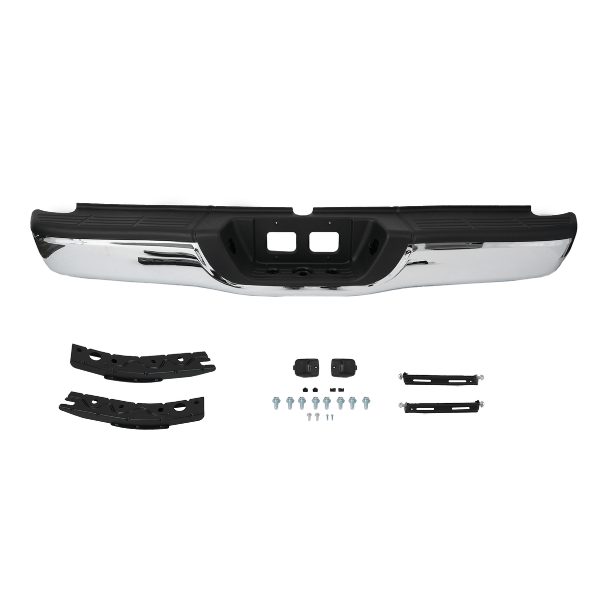 Fit For Toyota Tundra 00-06 Rear Step Bumper Complete Assembly Steel New Chrome