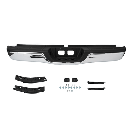 Fit For Toyota Tundra 00-06 Rear Step Bumper Complete Assembly Steel New Chrome