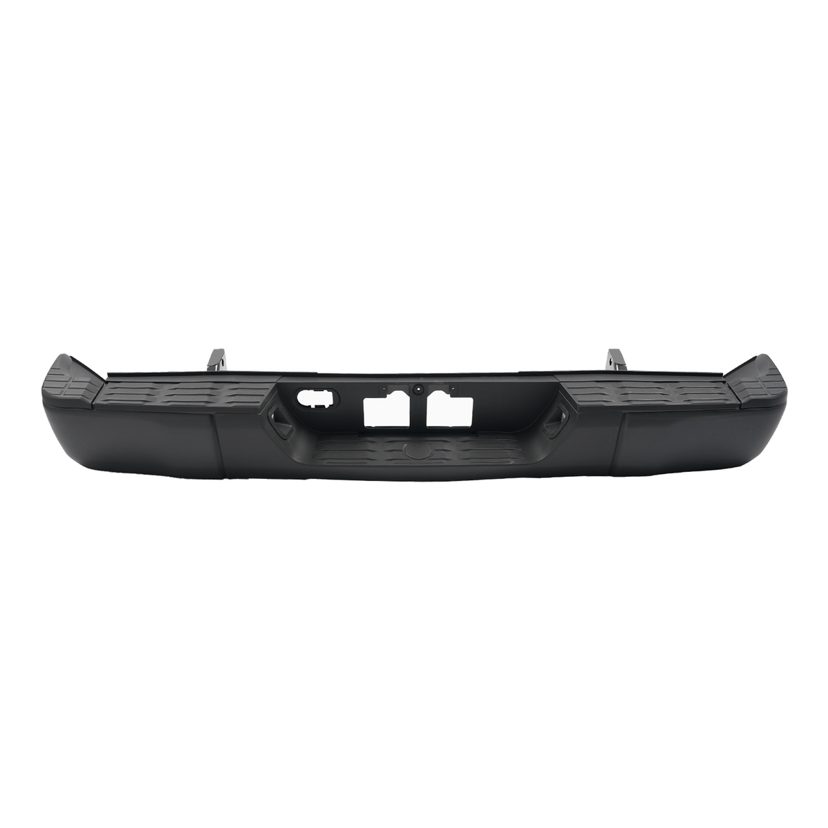 Fit For Toyota Tundra 2014-2021 Black Rear Step Bumper Assembly W/O Sensor Holes