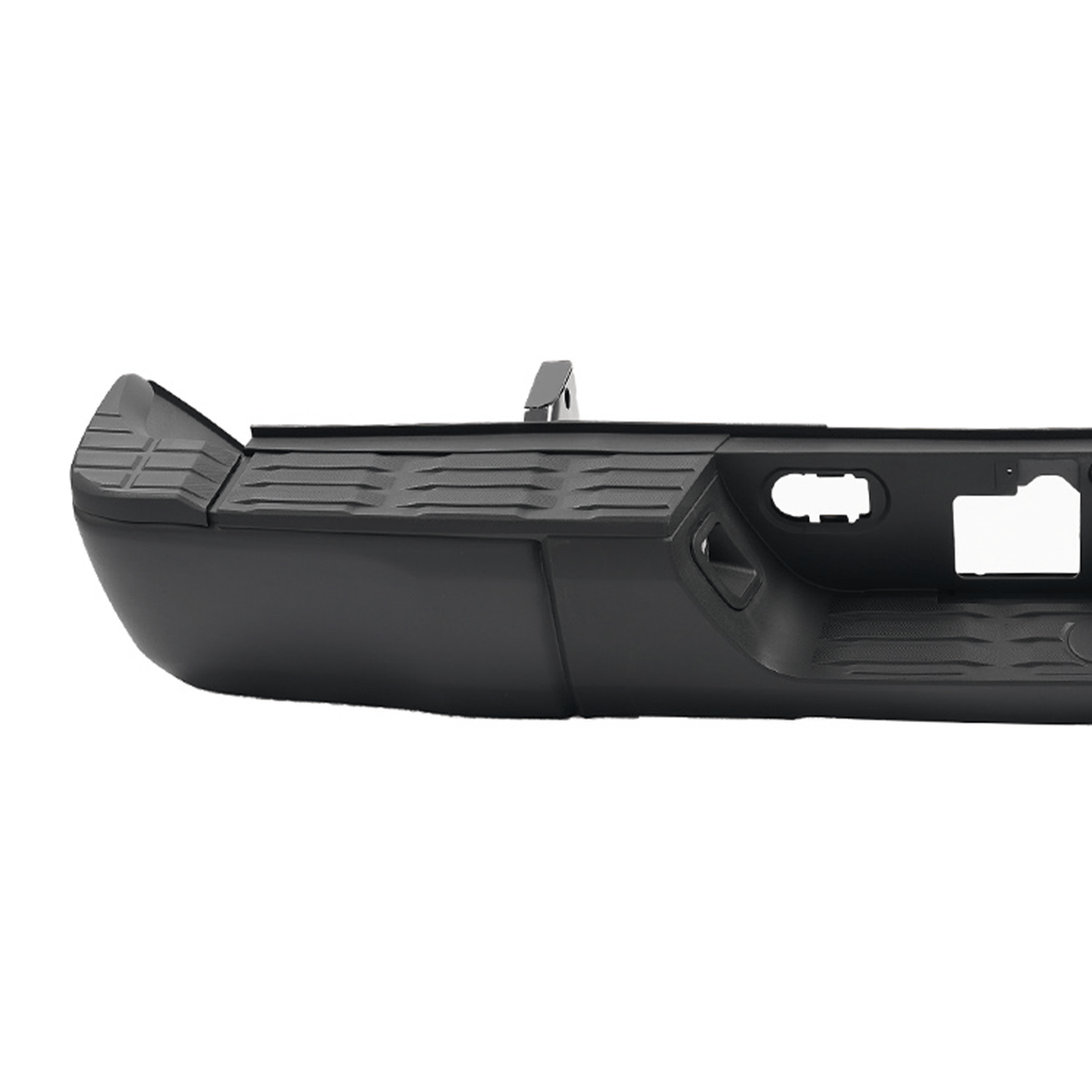 Fit For Toyota Tundra 2014-2021 Black Rear Step Bumper Assembly W/O Sensor Holes