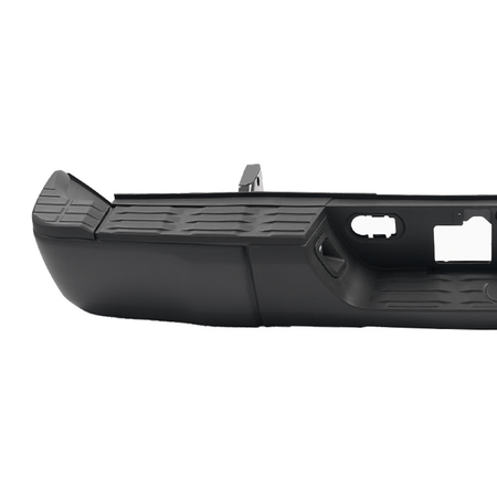 Fit For Toyota Tundra 2014-2021 Black Rear Step Bumper Assembly W/O Sensor Holes