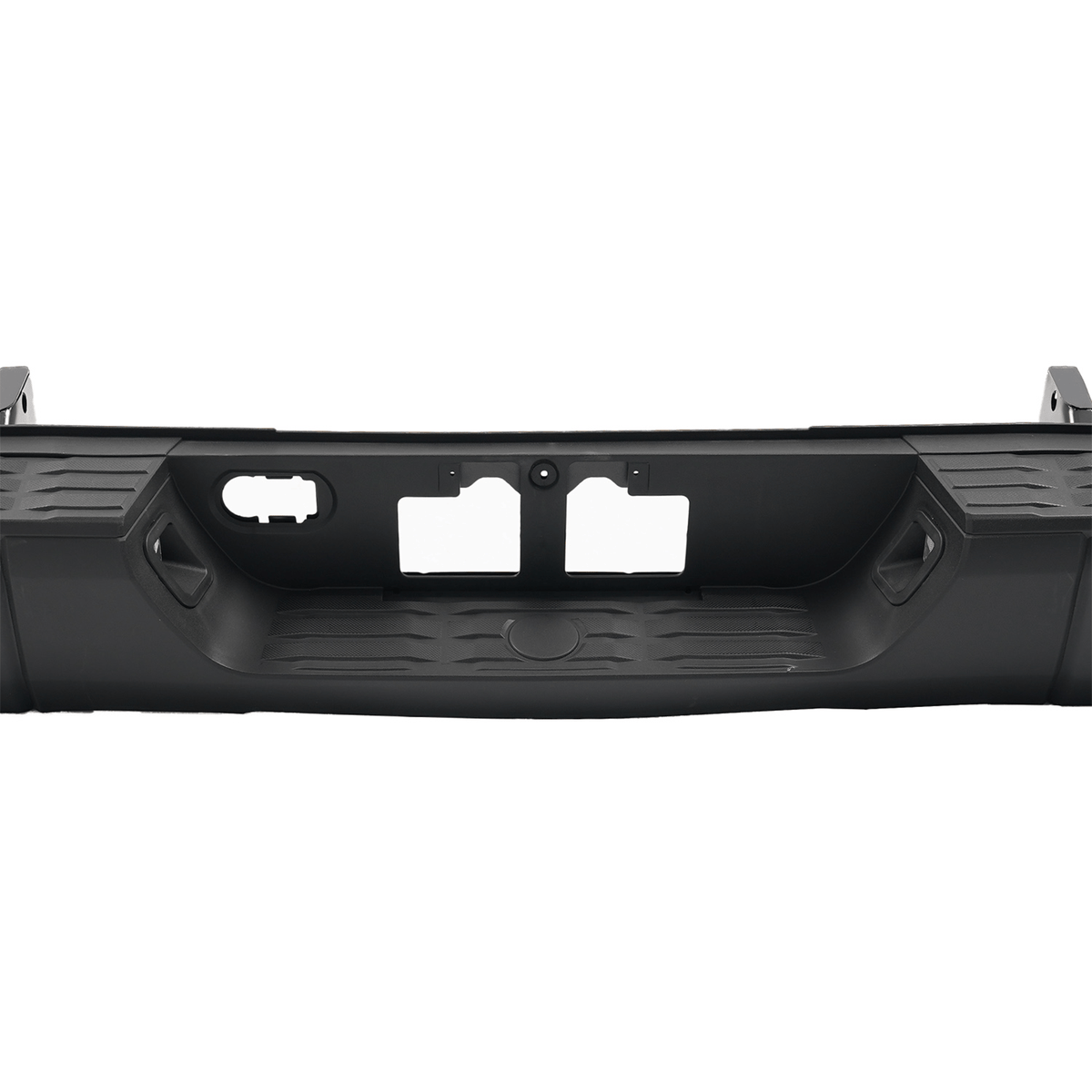 Fit For Toyota Tundra 2014-2021 Black Rear Step Bumper Assembly W/O Sensor Holes