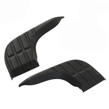 Fit For Toyota Tundra 2014-21 Rear Bumper Step Pad 3-PC Combo w/o Park Hole Blk