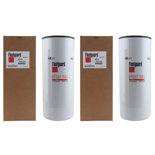 Fleetguard FF5971NN Fuel Filter 2-Pack for Cummins X15 14.9L Engines