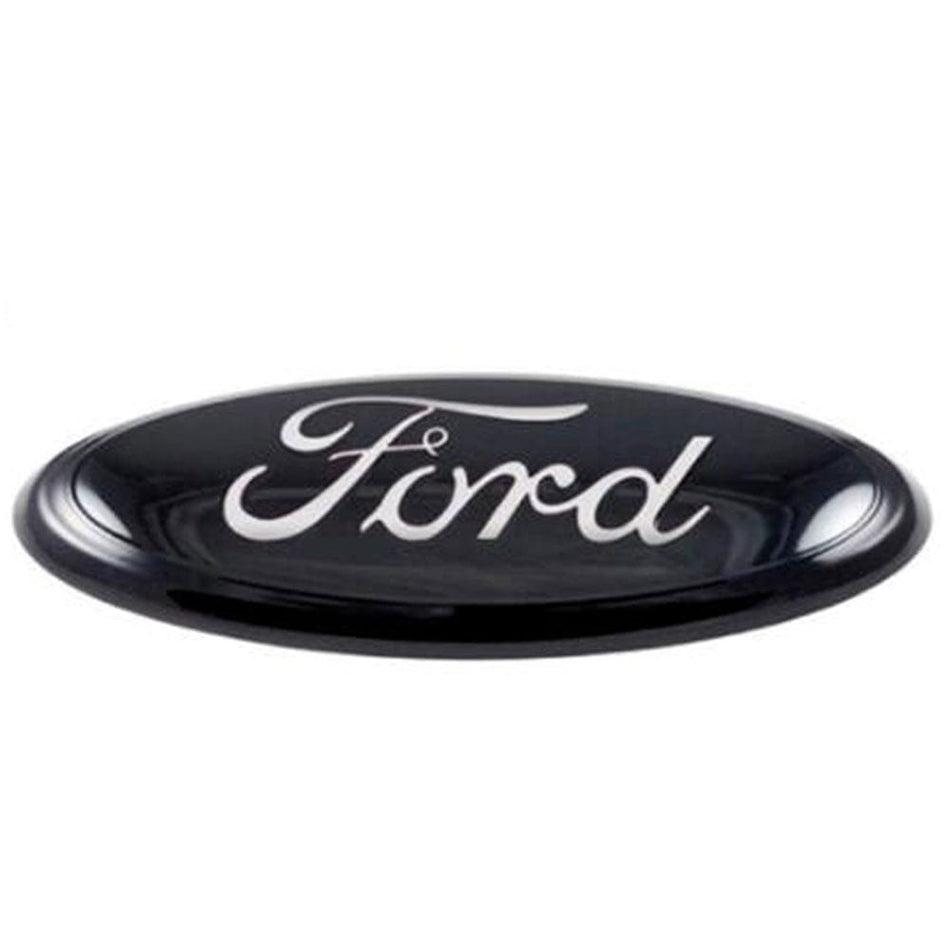 Ford 7" Black Oval Emblem - F150 2004-2014 Tailgate Badge