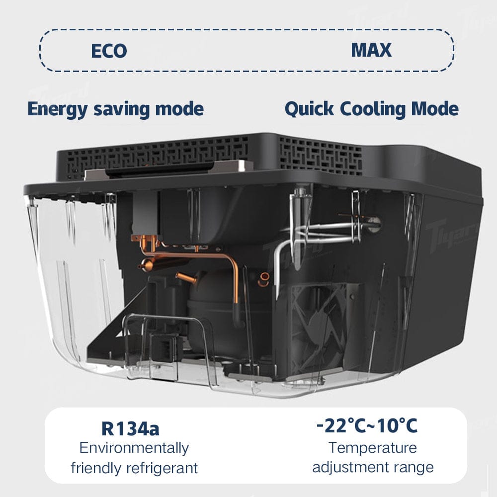 20L App Control Energy-Efficient Cooling Fridge for Model 3 & Model 3 Highland Trunk