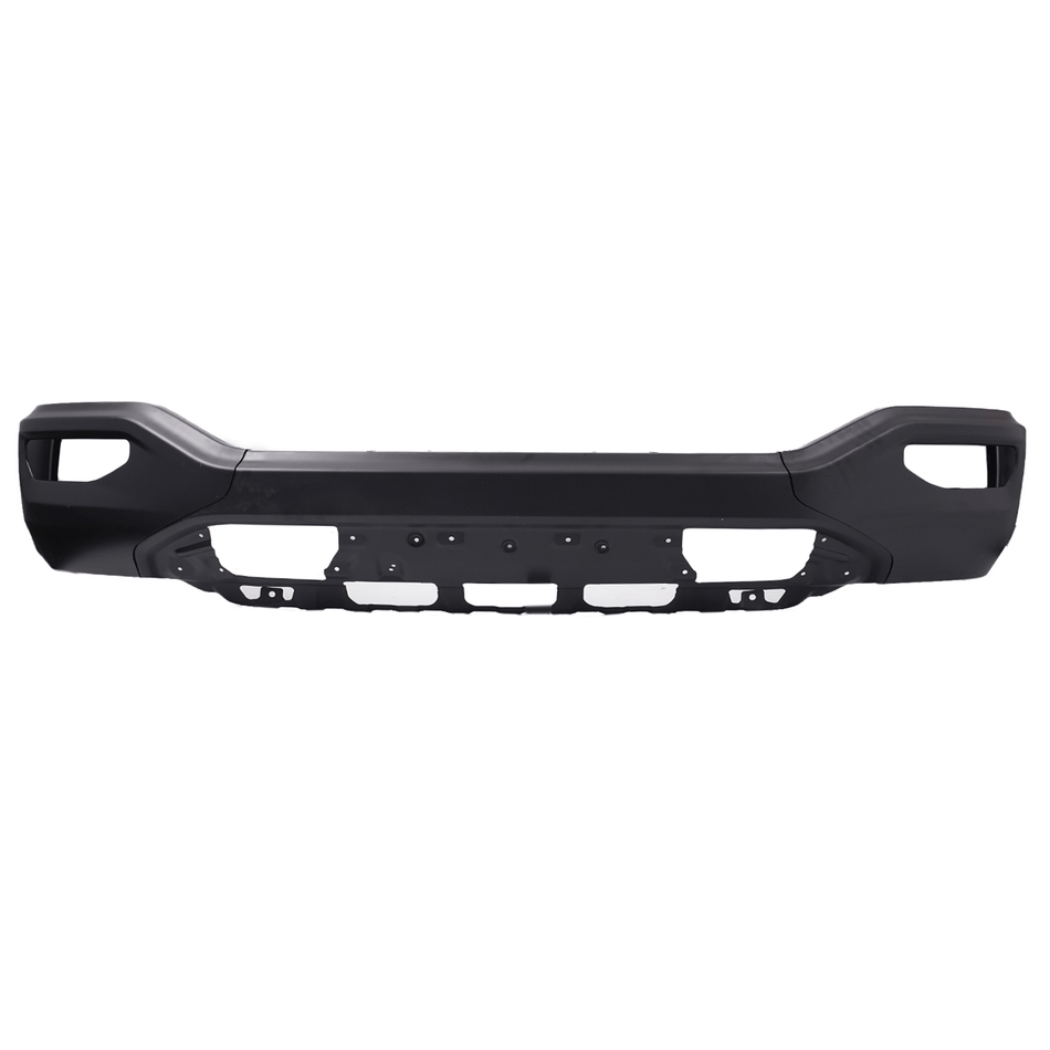 Front Bumper Black With Fog Light Holes Fit For GMC Sierra 1500  2016- 2017 2018