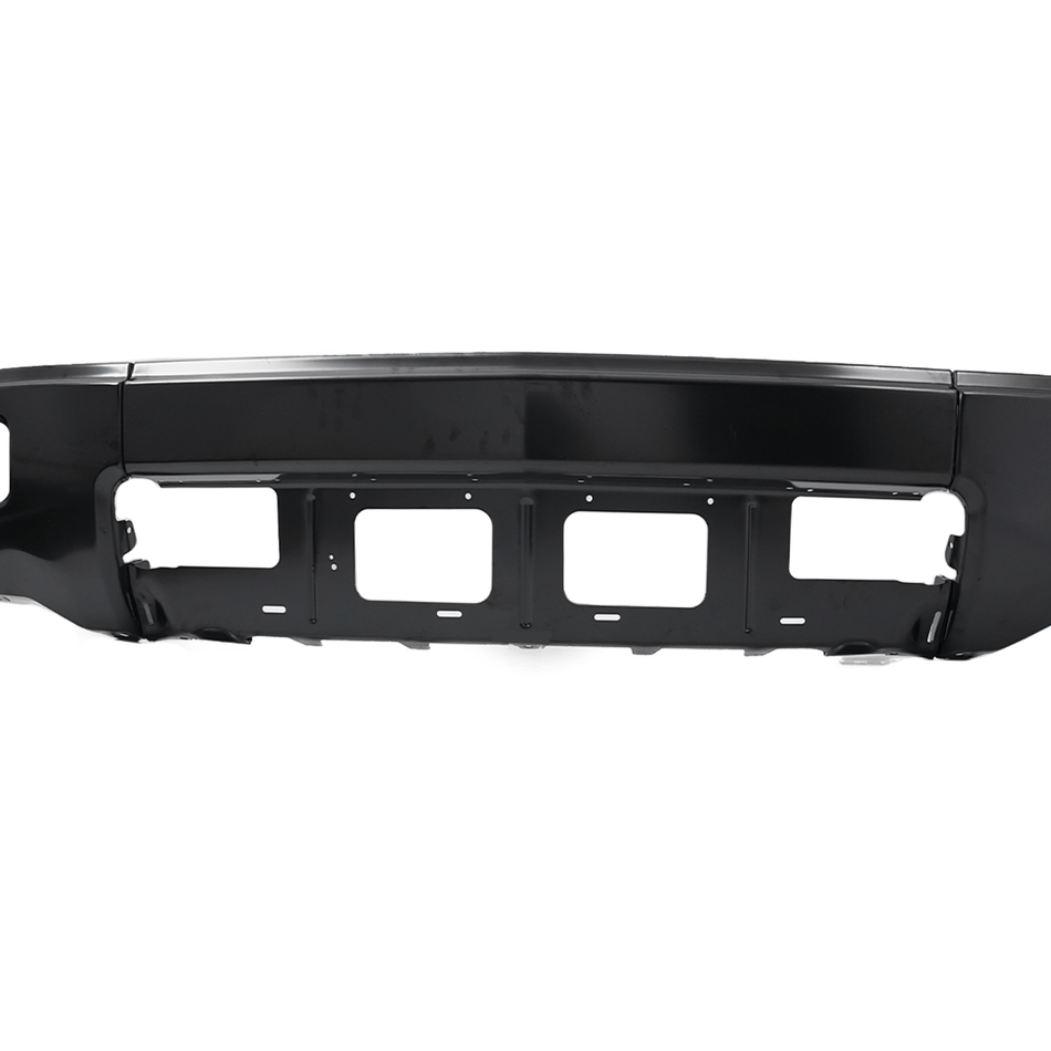 Front Bumper Cover Face Bar Steel W/ Fog Hole Fit For Chevy Silverado 1500 14-15