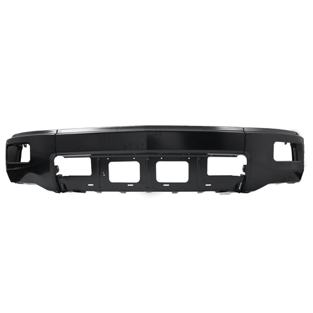 Front Bumper Cover Face Bar Steel W/ Fog Hole Fit For Chevy Silverado 1500 14-15