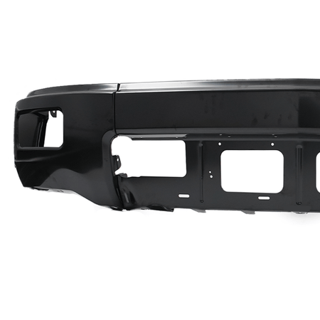 Front Bumper Cover Face Bar Steel W/ Fog Hole Fit For Chevy Silverado 1500 14-15