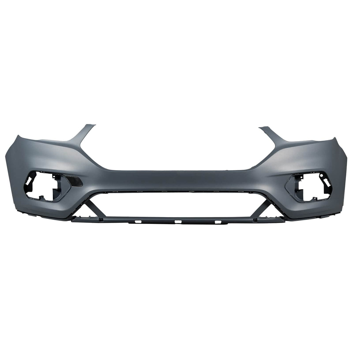 Front Bumper Cover Fit For Ford Escape 2017-2019 Primed Plastic Black Style NEW