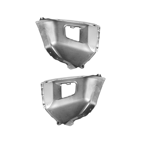 Front Bumper End Set Fit For Toyota Tundra 14-21 Chrome Driver Passenger Side