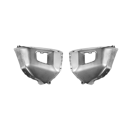 Front Bumper End Set Fit For Toyota Tundra 14-21 Chrome Driver Passenger Side