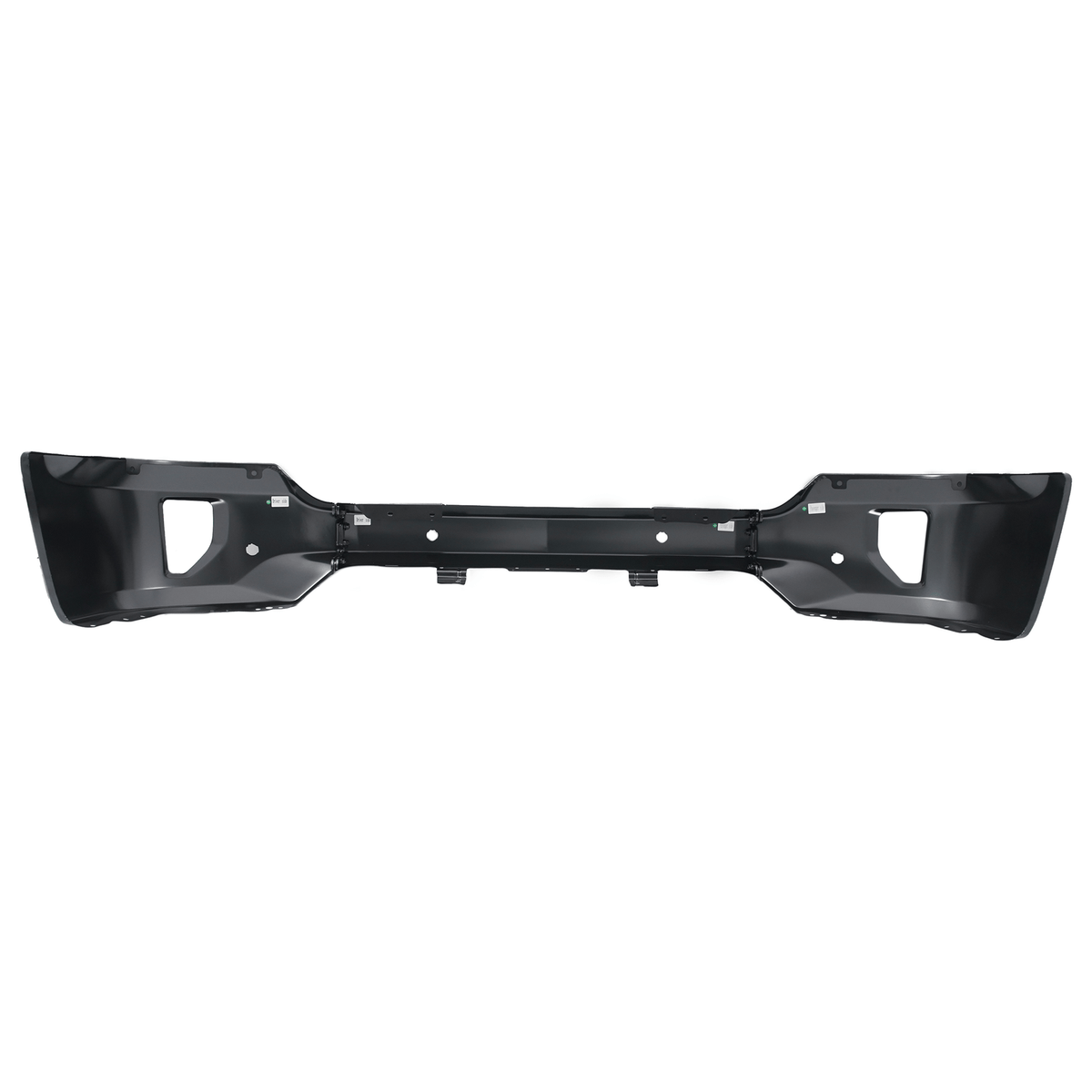 Front Bumper Face Bar Black W/ Sensor Hole Fit For Chevy Silverado 1500 16-18
