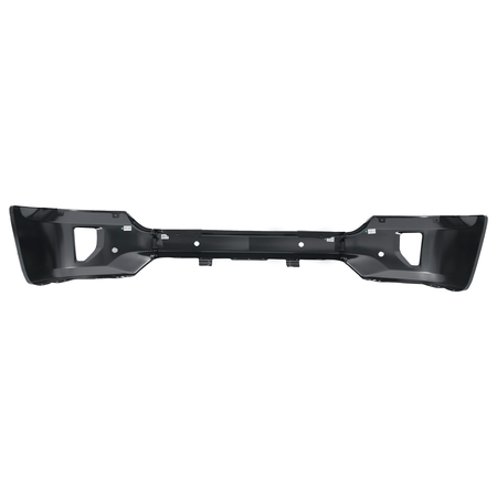 Front Bumper Face Bar Black W/ Sensor Hole Fit For Chevy Silverado 1500 16-18