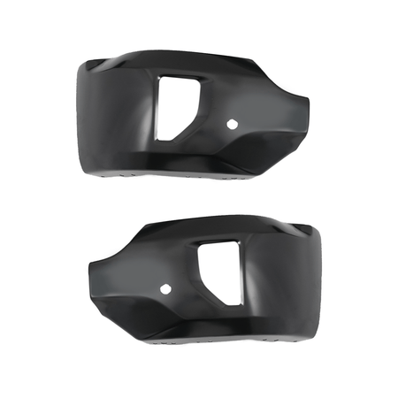 Front Bumper Face Bar Black W/ Sensor Hole Fit For Chevy Silverado 1500 16-18