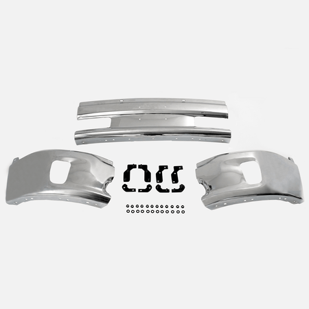 Front Bumper Face Bar Chrome Fit For Ram 1500 2013-2018 Ram 1500 2019-24