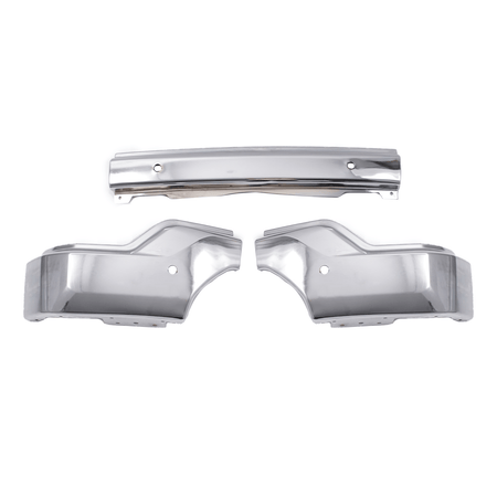 Front Bumper Face Bar Chrome w/Parking Sensor Hole Fit for GMC Sierra 1500 19-21