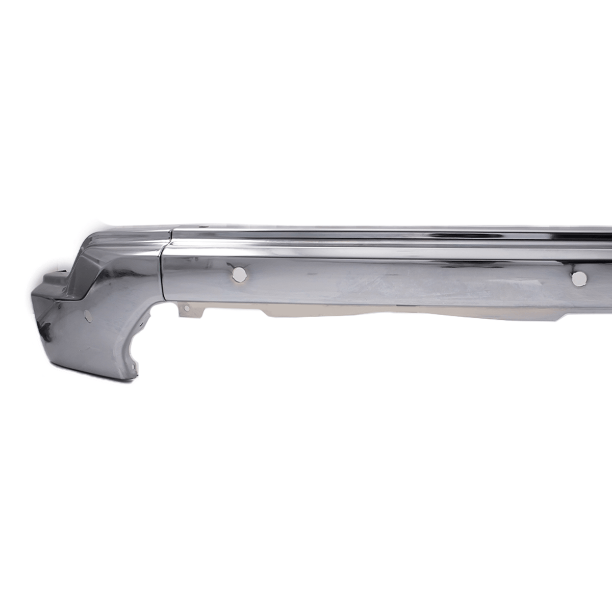 Front Bumper Face Bar Chrome w/Parking Sensor Hole Fit for GMC Sierra 1500 19-21