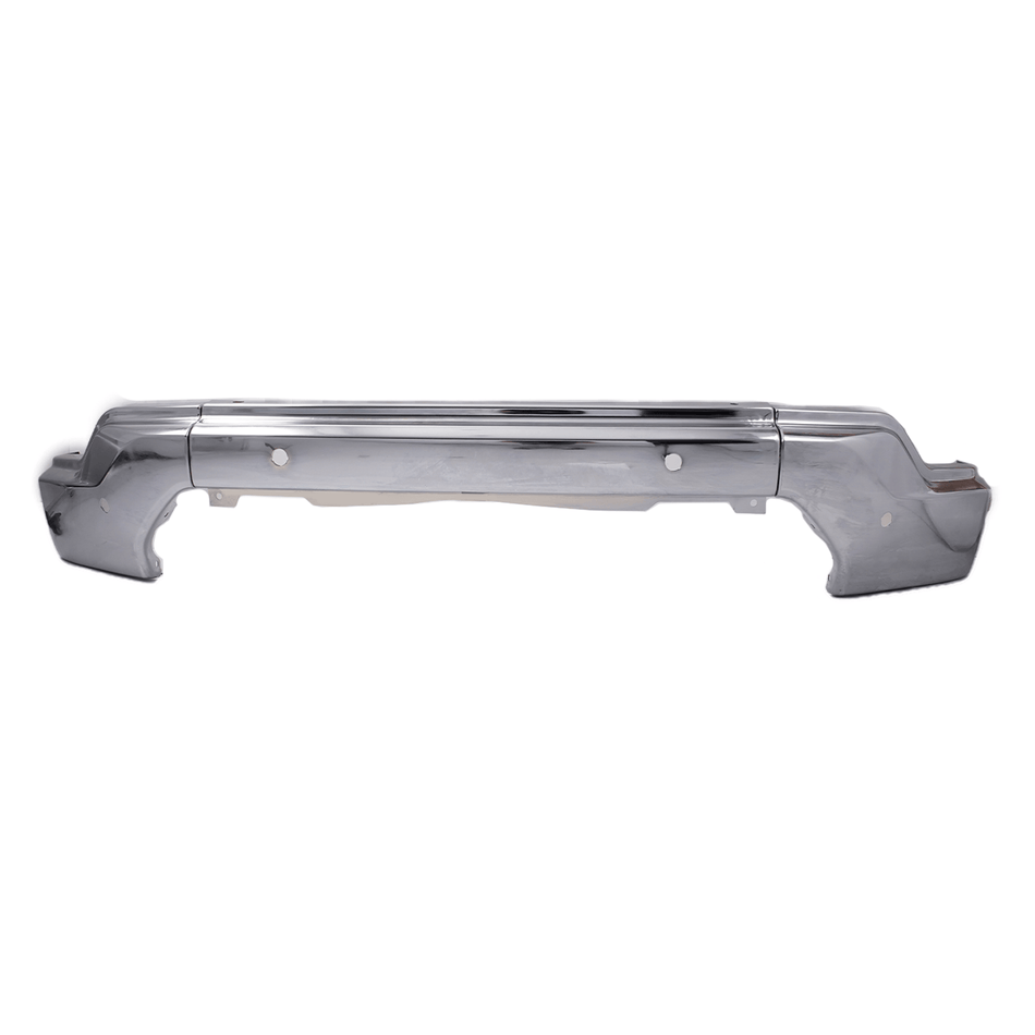 Front Bumper Face Bar Chrome w/Parking Sensor Hole Fit for GMC Sierra 1500 19-21