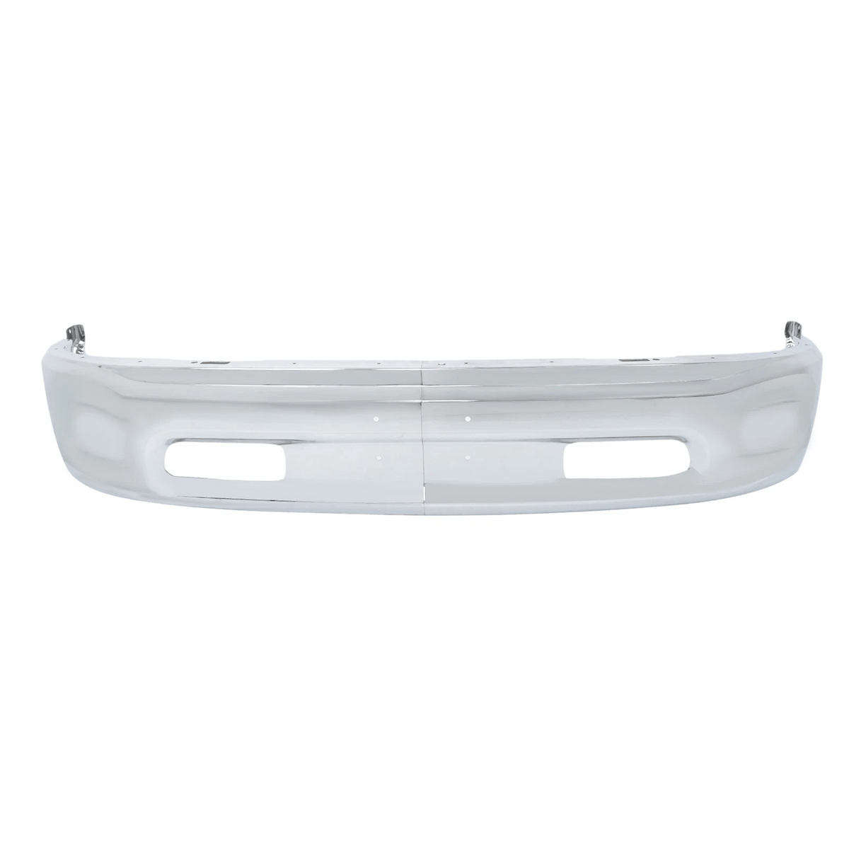 Front Bumper Face Bar Fit For 2013-18 RAM 1500 Steel Chrome W/o Fog Light Holes