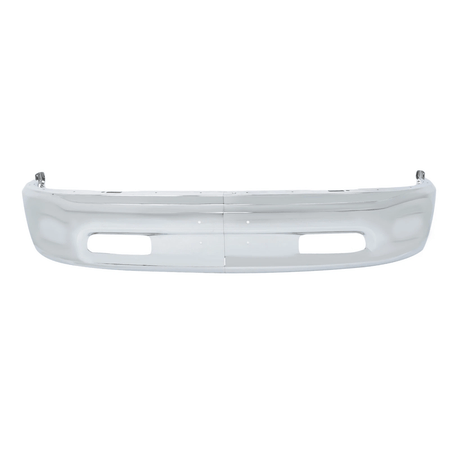 Front Bumper Face Bar Fit For 2013-18 RAM 1500 Steel Chrome W/o Fog Light Holes