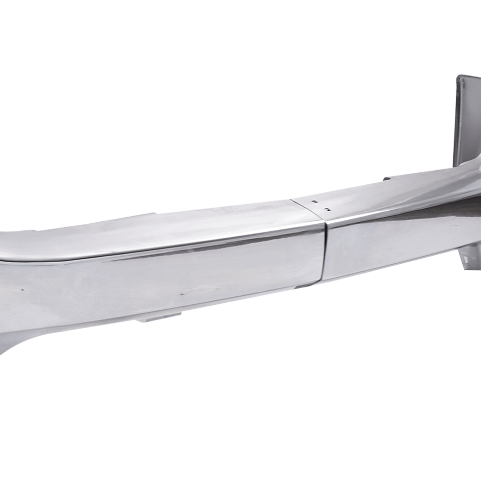 Front Bumper Face Bar w/Fog Light Hole Chrome Fit For Silverado 1500 2016-2019