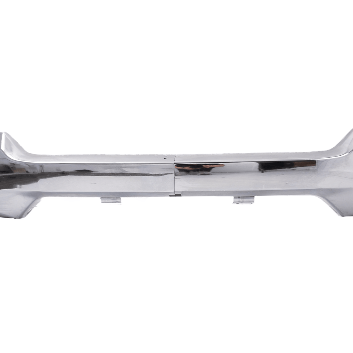 Front Bumper Face Bar w/Fog Light Hole Chrome Fit For Silverado 1500 2016-2019