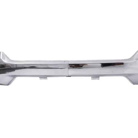Front Bumper Face Bar w/Fog Light Hole Chrome Fit For Silverado 1500 2016-2019