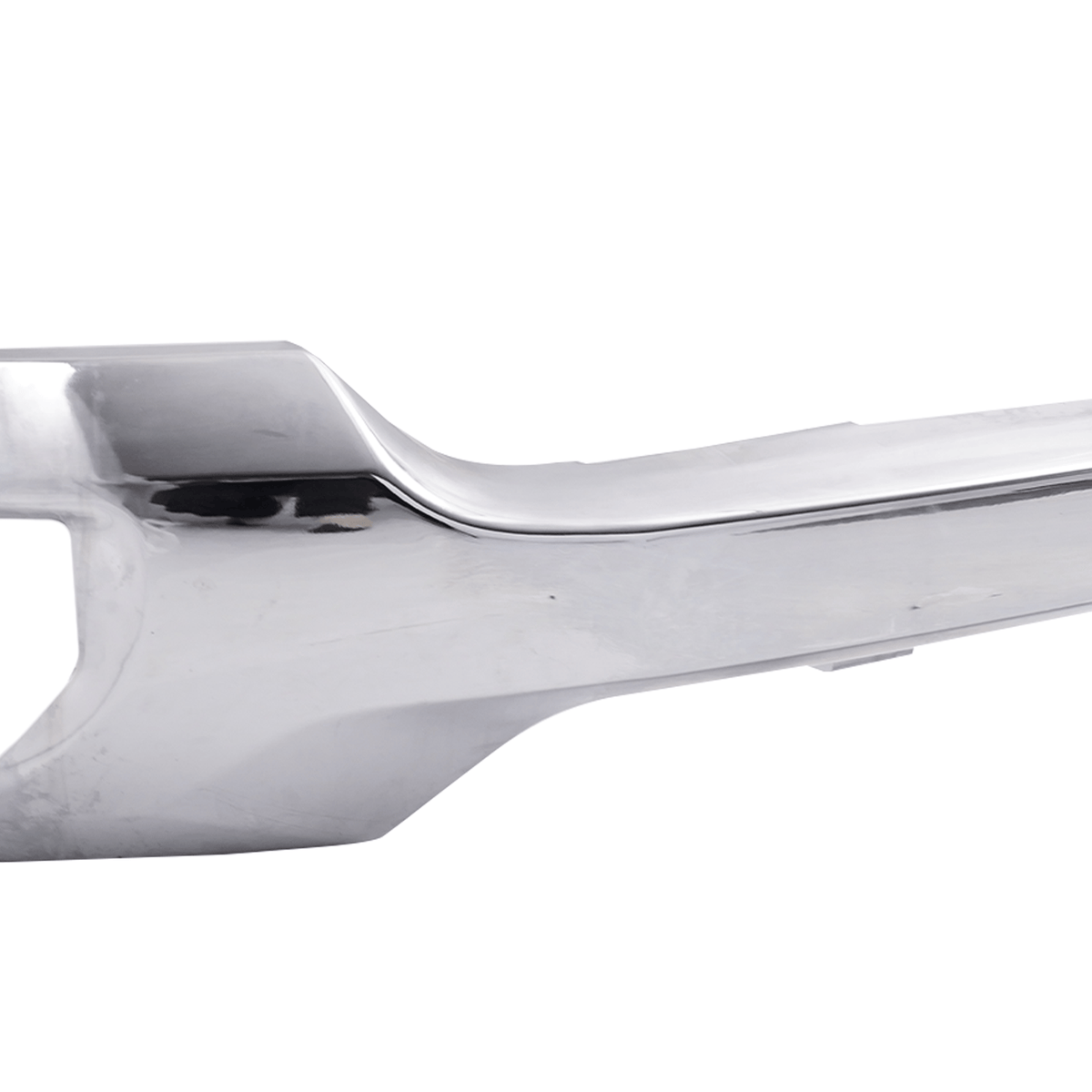 Front Bumper Face Bar w/Fog Light Hole Chrome Fit For Silverado 1500 2016-2019