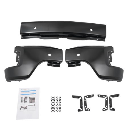 Front Bumper Fit For Chevy Silverado 1500 2019-2022 W/ Park Sensors