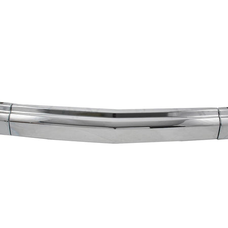 Front Bumper Fit For Chevy Silverado 1500 2022-2024 Chrome W/O Sensor Hole
