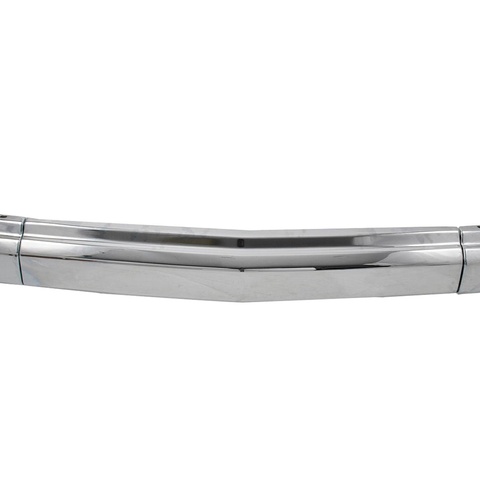 Front Bumper Fit For Chevy Silverado 1500 2022-2024 Chrome W/O Sensor Hole