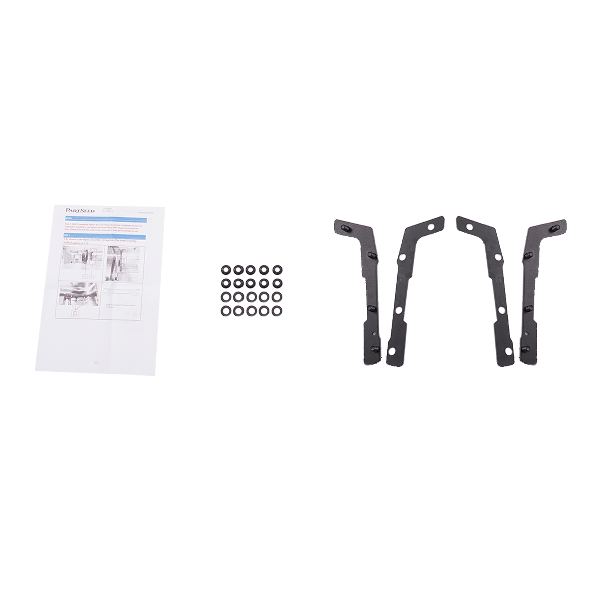 Front Bumper Fit For Chevy Silverado 2500 2015-2019 Chrome With Fog Light Holes