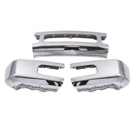 Front Bumper Fit For Ford F-250 Super Duty 2008-2010 Chrome Steel
