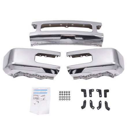 Front Bumper Fit For Ford F-250 Super Duty 2008-2010 Chrome Steel