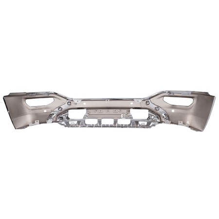 Front Bumper Fit For GMC Sierra 1500 2016-2018 Chrome With Fog Light Holes