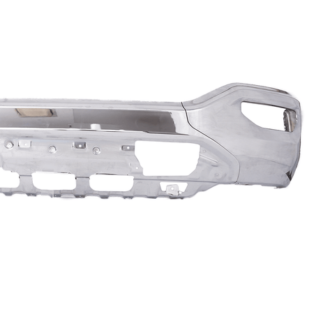 Front Bumper W/o Sensor Holes Fit For GMC Sierra 1500 2016-2018 Chrome Steel